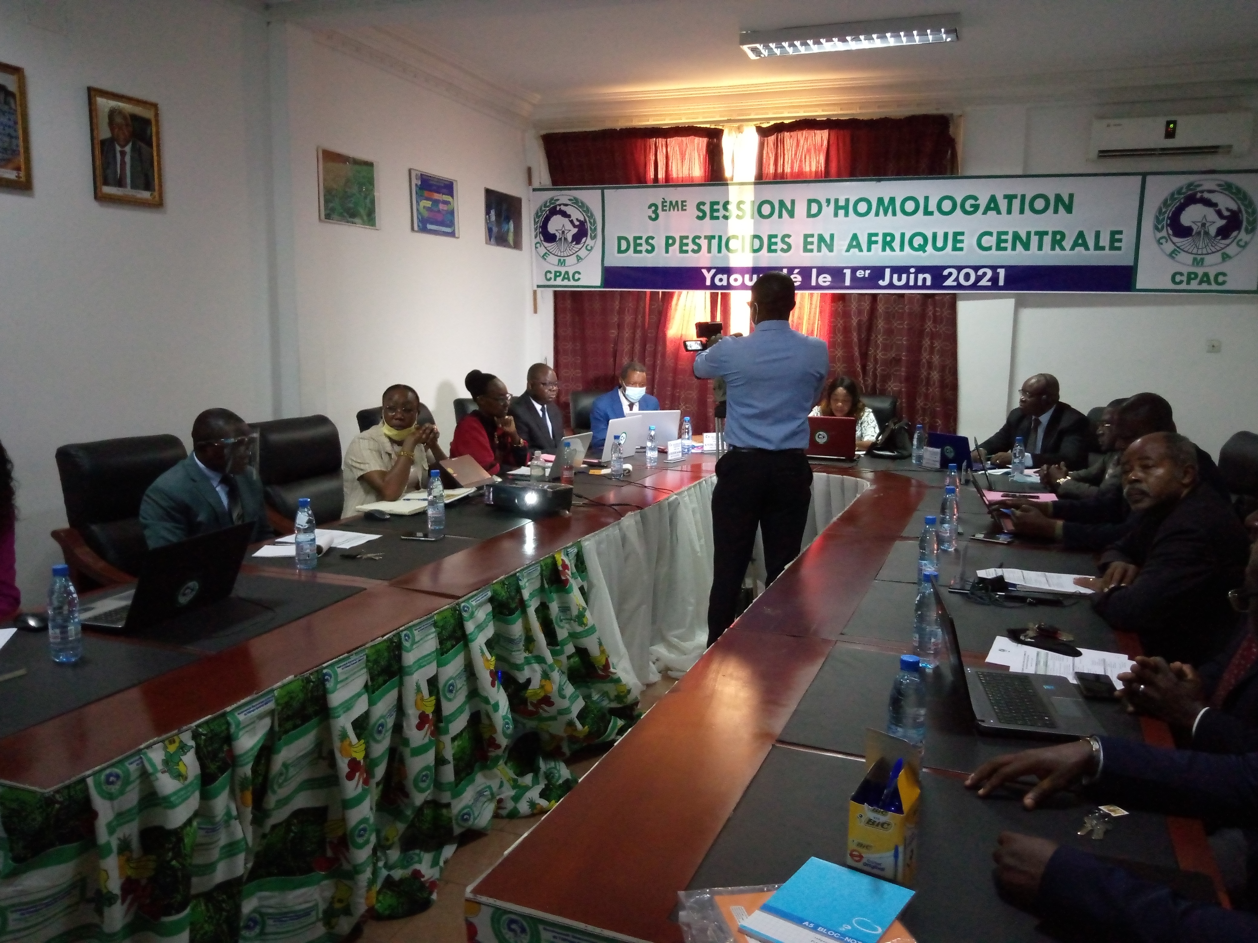 photo2 3ème session d’homologation des pesticides en Afrique Centrale 
